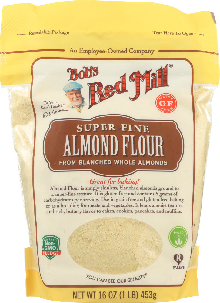 BOBS RED MILL: Super-fine Almond Flour, 16 oz - Vending Business Solutions