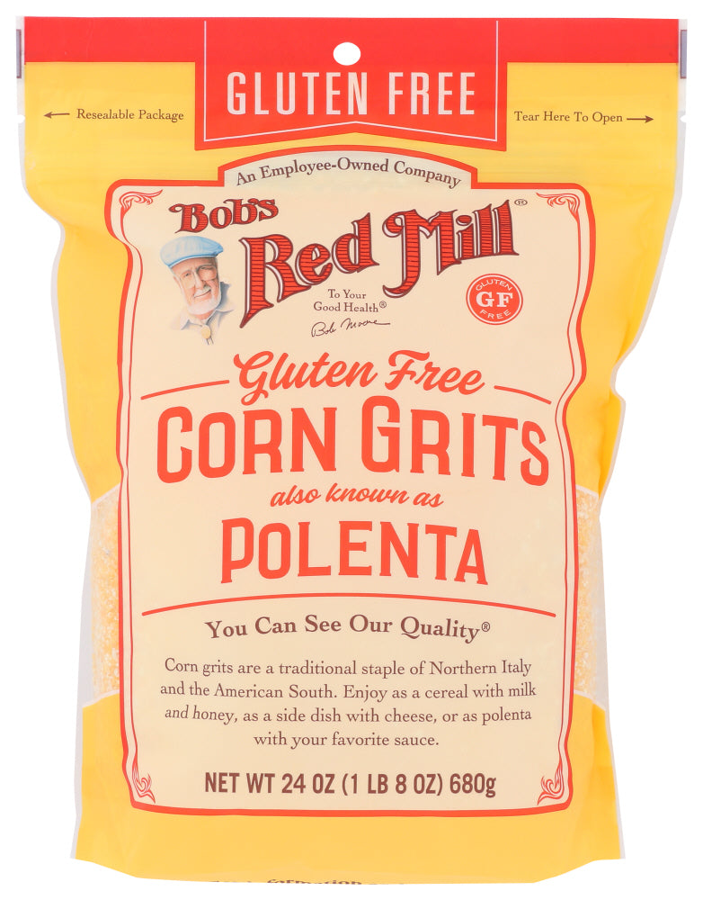 BOB'S RED MILL: Gluten Free Corn Grits Polenta, 24 oz - Vending Business Solutions