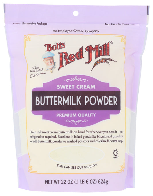BOB'S RED MILL: Sweet Cream Buttermilk Powder, 22 oz - Vending Business Solutions