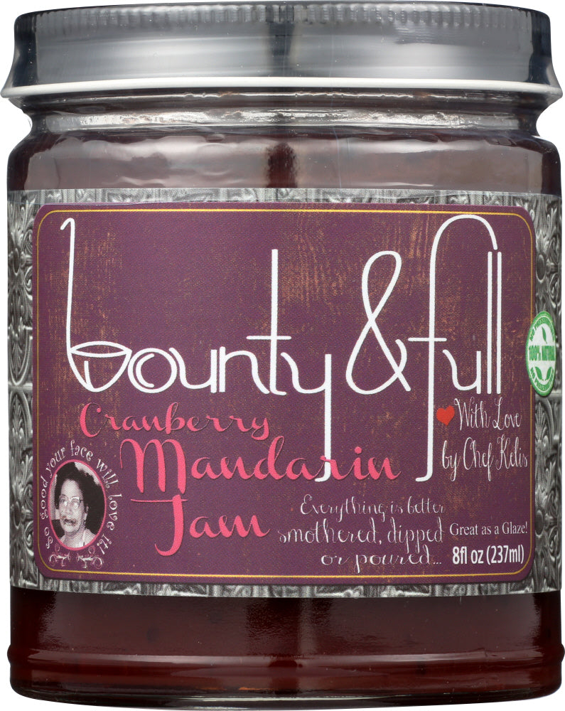 BOUNTY & FULL: Cranberry Mandarin Jam, 8 oz - Vending Business Solutions