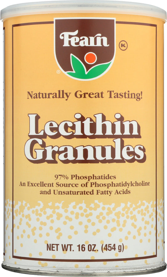 FEARN: Lecithin Granules Naturally Great Tasting, 16 oz - Vending Business Solutions