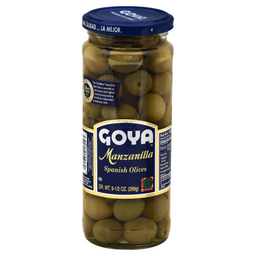 GOYA: Olives Manzanilla, 9.5 oz - Vending Business Solutions