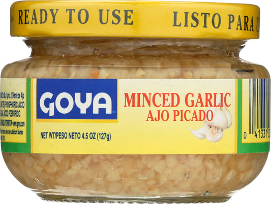 GOYA: Minced Garlic, 4.5 Oz - Vending Business Solutions