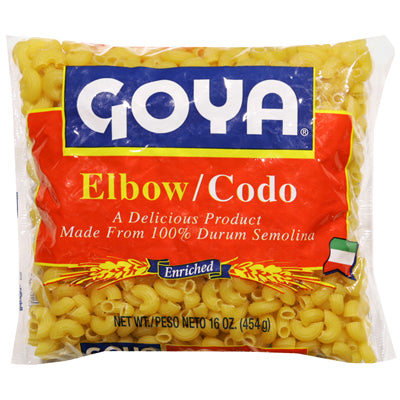 GOYA: Pasta Elbow, 16 oz - Vending Business Solutions
