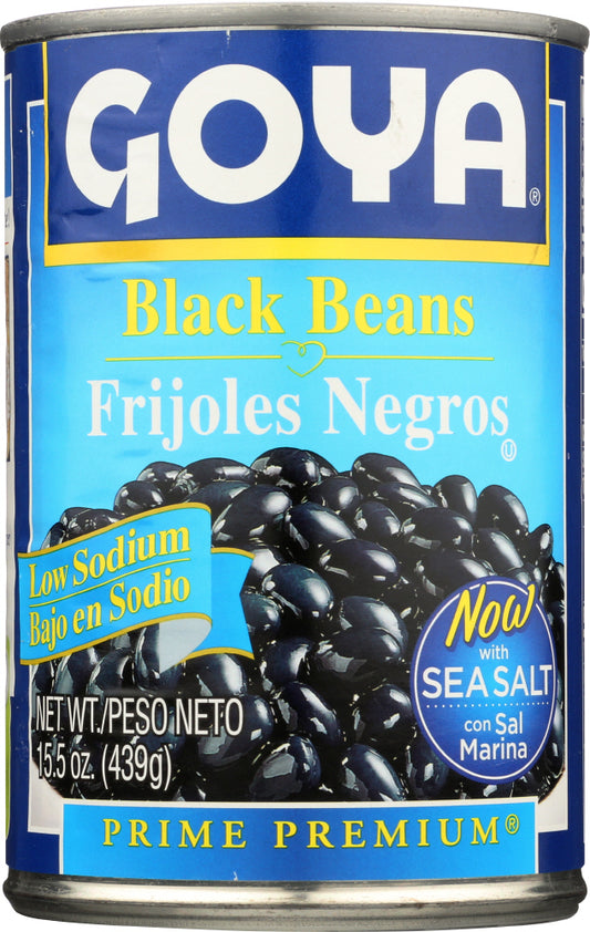 GOYA: Low Sodium Black Beans, 15.5 oz - Vending Business Solutions