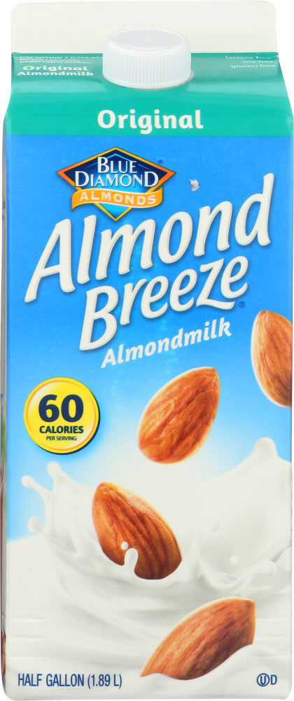 BLUE DIAMOND: Almond Breeze Almondmilk Original, 64 oz - Vending Business Solutions