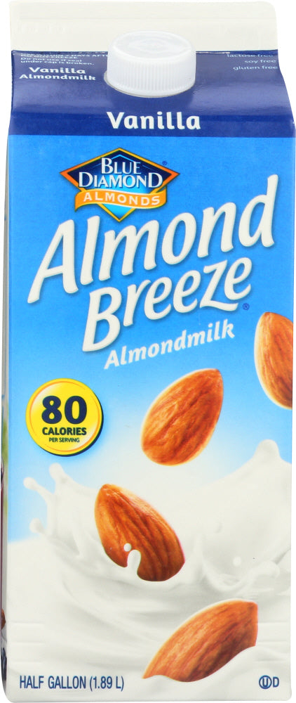 BLUE DIAMOND: Almond Breeze Almondmilk Vanilla, 64 oz - Vending Business Solutions