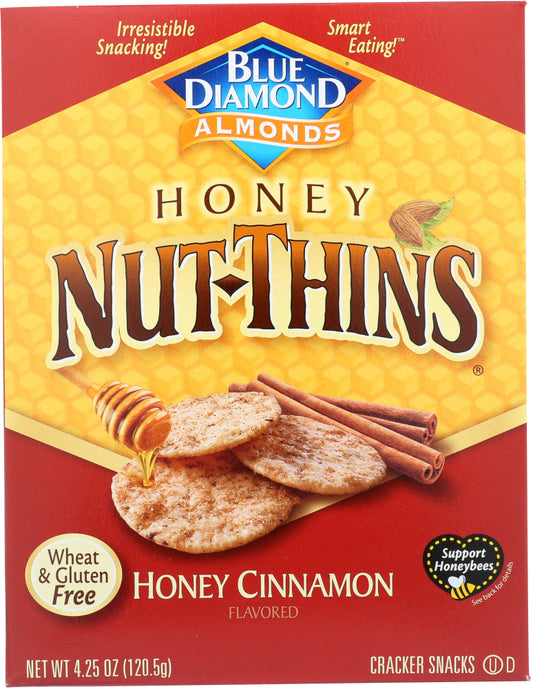 BUE DIAMOND: Honey Nut-Thins Honey Cinnamon , 4.25 oz - Vending Business Solutions