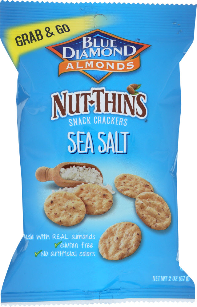 BLUE DIAMOND: Cracker Nut Thin Sea Salt, 2 oz - Vending Business Solutions