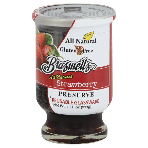 BRASWELL: Preserves Strawberry, 11 oz - Vending Business Solutions