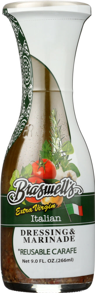 BRASWELL: Dressing Extravirgin Carafe, 9 0z - Vending Business Solutions