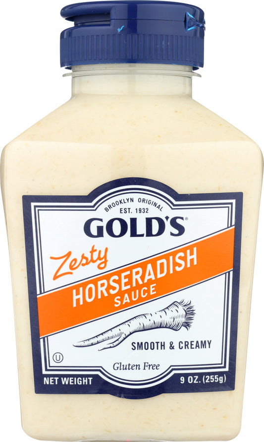 GOLDS: Horseradish Sauce Mild Squeeze, 9 oz - Vending Business Solutions