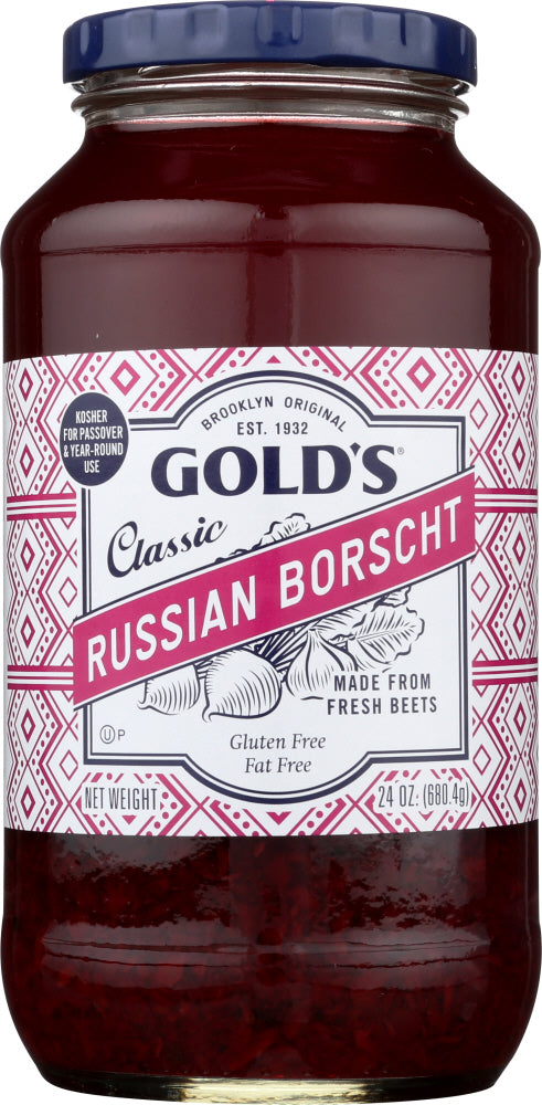 GOLDS: Gold’s Russian Borscht Soup, 24 oz - Vending Business Solutions