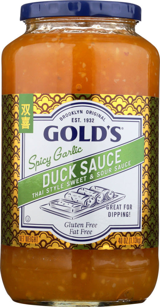 GOLDS: Spicy Garlic Duck Sauce, 40 oz - Vending Business Solutions