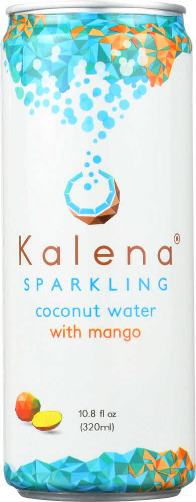 KALENA SPARKLING COCONUT WATER: Sparkling Mango Coconut Water, 10.8oz - Vending Business Solutions