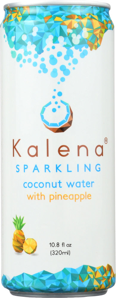 KALENA SPARKLING COCONUT WATER: Sparkling Coconut Water with Pineapple, 10.8oz - Vending Business Solutions