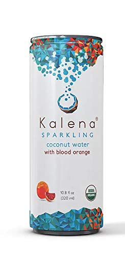 KALENA SPARKLING COCONUT WATER: Water Coconut Sparkling Blood Orange, 10.8 fo - Vending Business Solutions