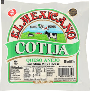 EL MEXICANO: Cotija Queso Añejo, 10 oz - Vending Business Solutions