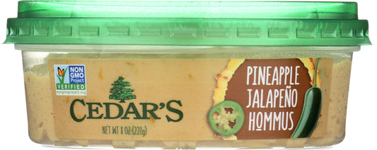 CEDARS: Pineapple Jalapeno Hummus 8 Oz - Vending Business Solutions