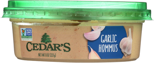 CEDARS: Garlic Hummus 8 Oz - Vending Business Solutions