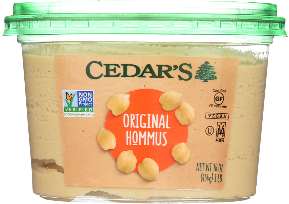 CEDARS: Original Hommus, 16 oz - Vending Business Solutions
