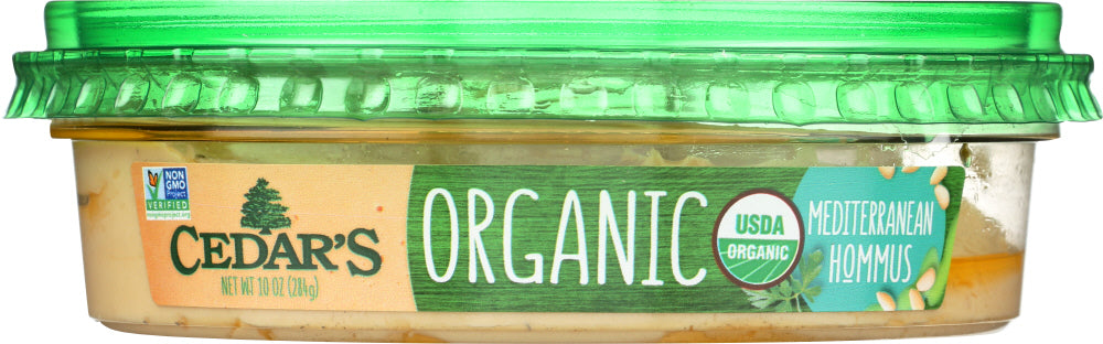 CEDAR'S: Organic Mediterranean Hommus with Toppings, 10 oz - Vending Business Solutions