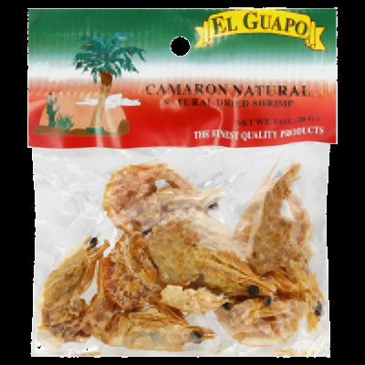 EL GUAPO: Natural Dried Shrimp, 1 oz - Vending Business Solutions
