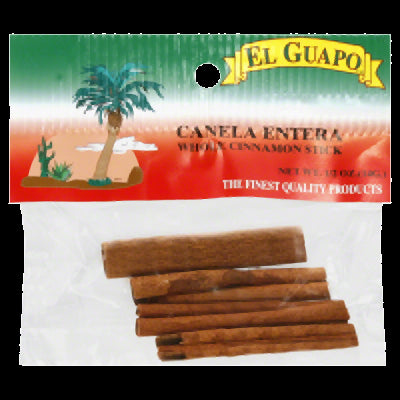 EL GUAPO: Canela Entera Cinnamon Stick, 0.25 oz - Vending Business Solutions