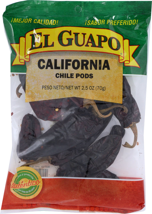EL GUAPO: Spice California Chili Pods, 2.5 oz - Vending Business Solutions
