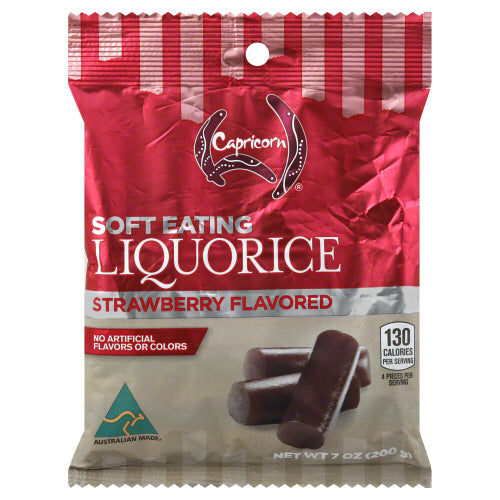 CAPRICORN: Soft Licorice Strawberry, 7 oz - Vending Business Solutions