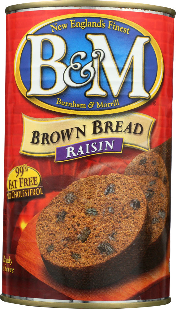 B & M: Bread Brown Raisin, 16 oz - Vending Business Solutions