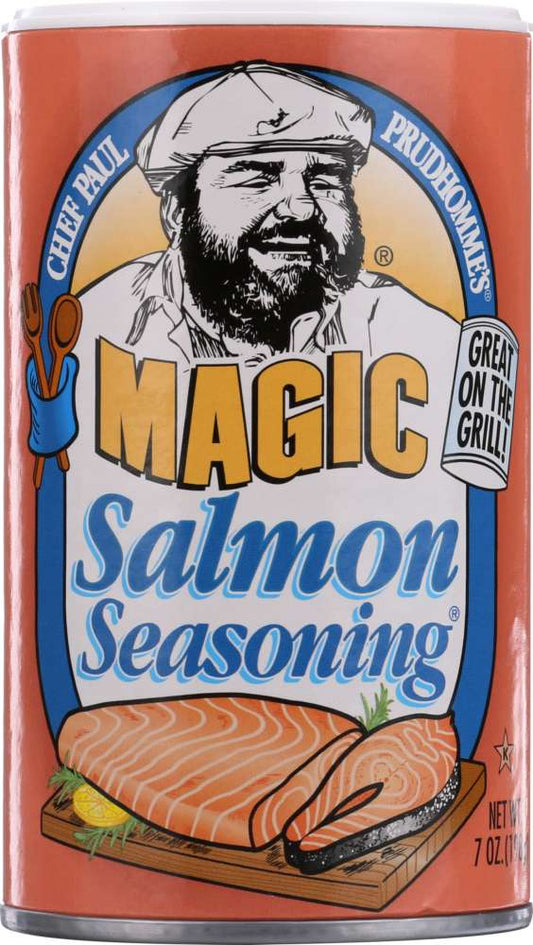 CHEF PAUL PRUDHOMME'S: Magic Salmon Seasoning, 7 Oz - Vending Business Solutions