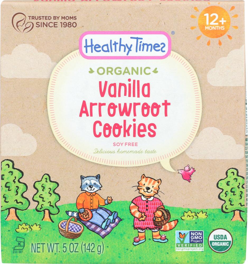 HEALTHY TIMES: Cookies Arrowroot Vanilla, 5 oz - Vending Business Solutions