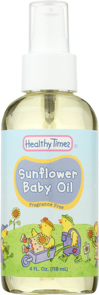 HEALTHY TIMES: Sunflower Baby Oil, 4 fo - Vending Business Solutions