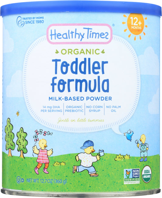 HEALTHY TIMES: Milk Toddler Organic, 12.7 oz - Vending Business Solutions