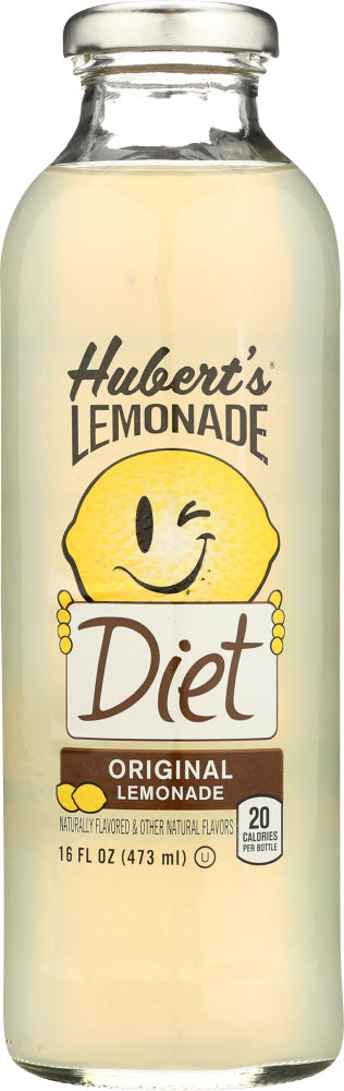 HUBERT'S LEMONADE: Diet Original Lemonade, 16 oz - Vending Business Solutions
