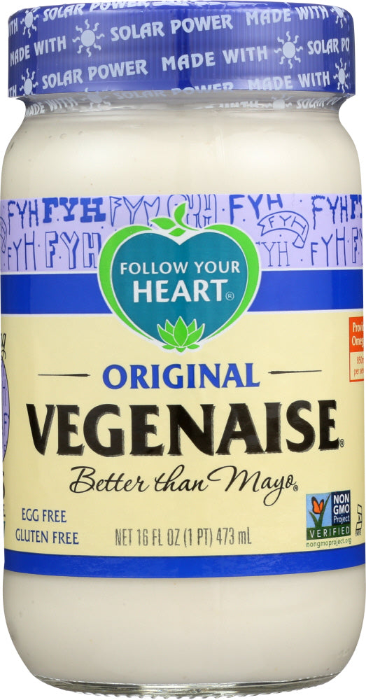 FOLLOW YOUR HEART: Vegenaise Original, 16 oz - Vending Business Solutions