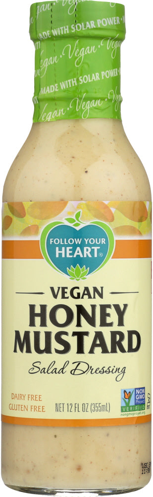 FOLLOW YOUR HEART: Vegan Honey Mustard Salad Dressing, 12 oz - Vending Business Solutions