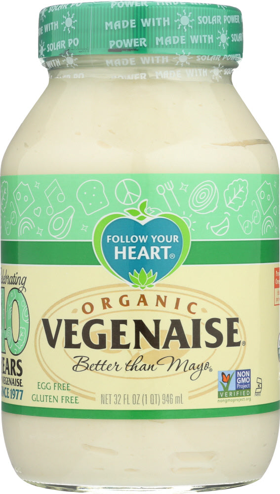 FOLLOW YOUR HEART: Organic Vegenaise, 32 oz - Vending Business Solutions