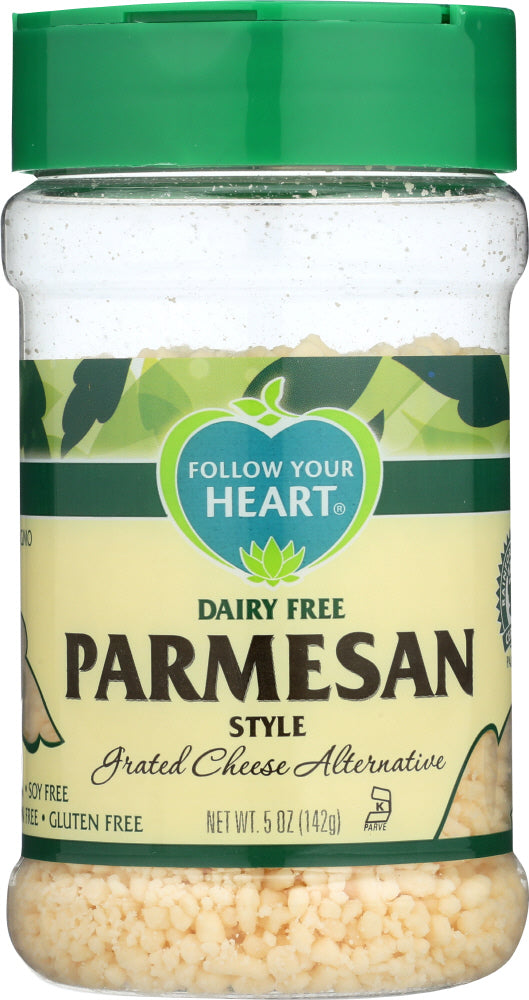 FOLLOW YOUR HEART: Parmesan Grated Style, 5 oz - Vending Business Solutions