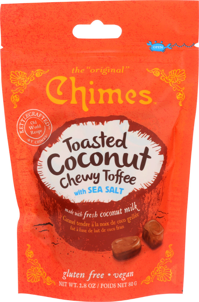 CHIMES: TOASTED COCONUT TOFFEE SEA SALT (2.800 OZ) - Vending Business Solutions