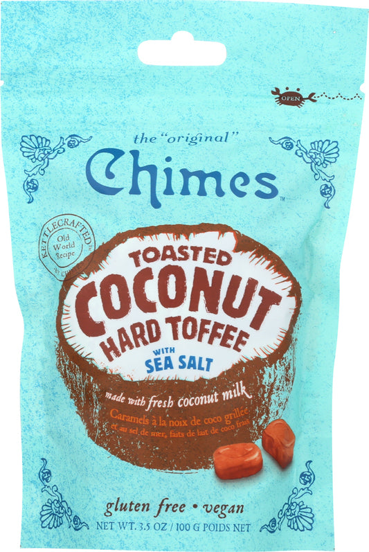 CHIMES: TOASTED TOFFEE COCONUT SEA SALT (3.500 OZ) - Vending Business Solutions