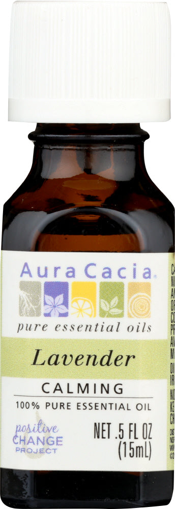 AURA CACIA: 100% Pure Essential Oil Lavender, 0.5 Oz - Vending Business Solutions