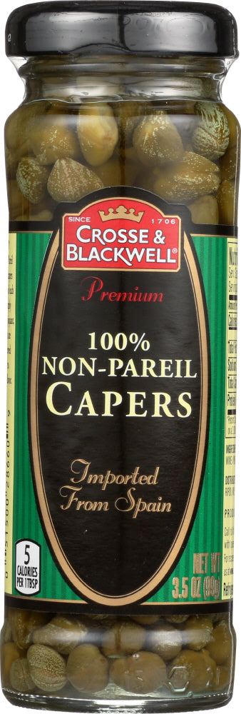 CROSSE & BLACKWELL: 100% Non-Pareil Capers, 3.5 oz - Vending Business Solutions