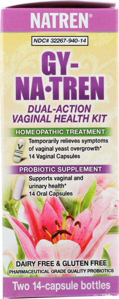 GY-NA TREN: Dual-Action Vaginal Health Kit 2 Bottles, 1 pk - Vending Business Solutions