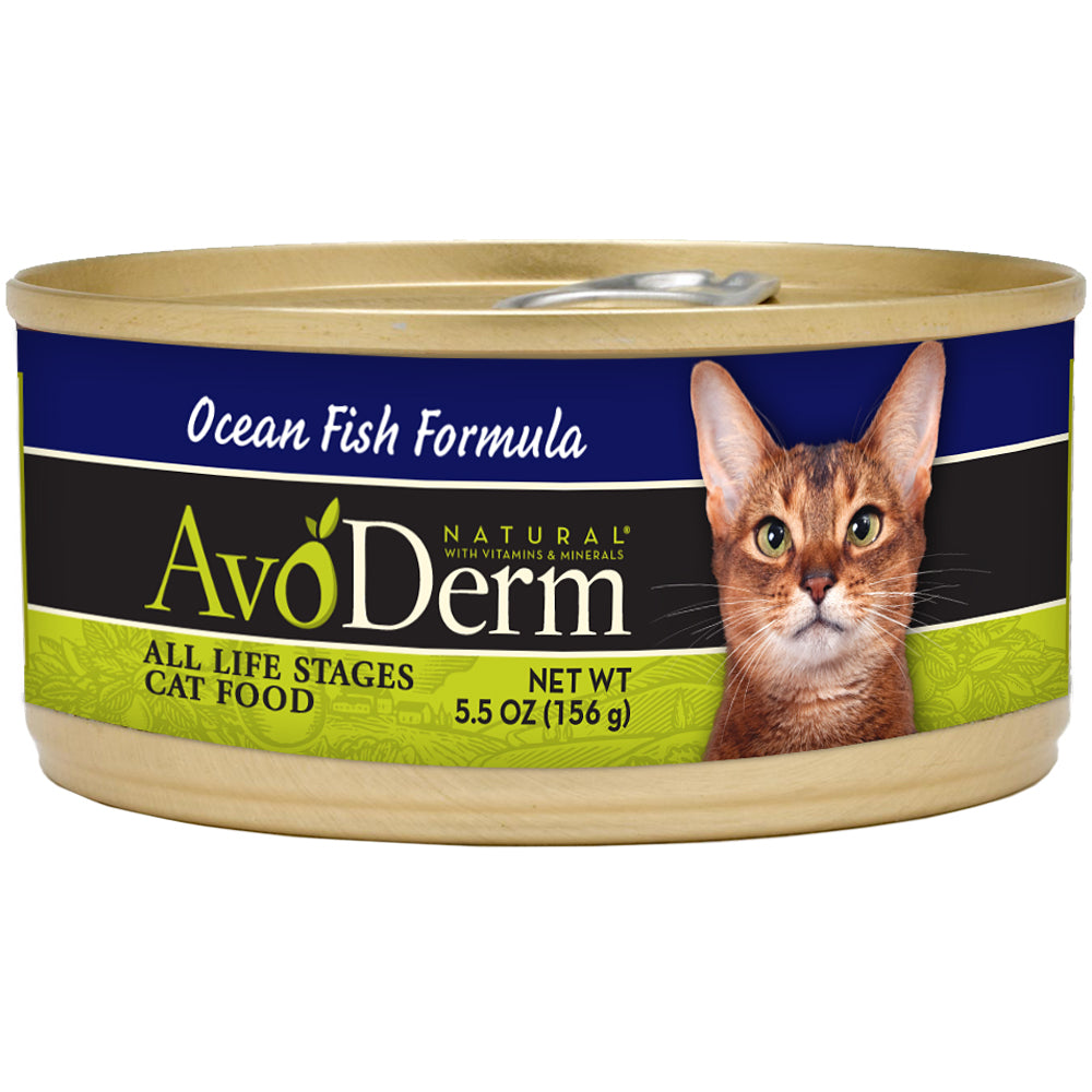 AVODERM: Cat Can Natural Ocean Fish, 5.5 oz - Vending Business Solutions