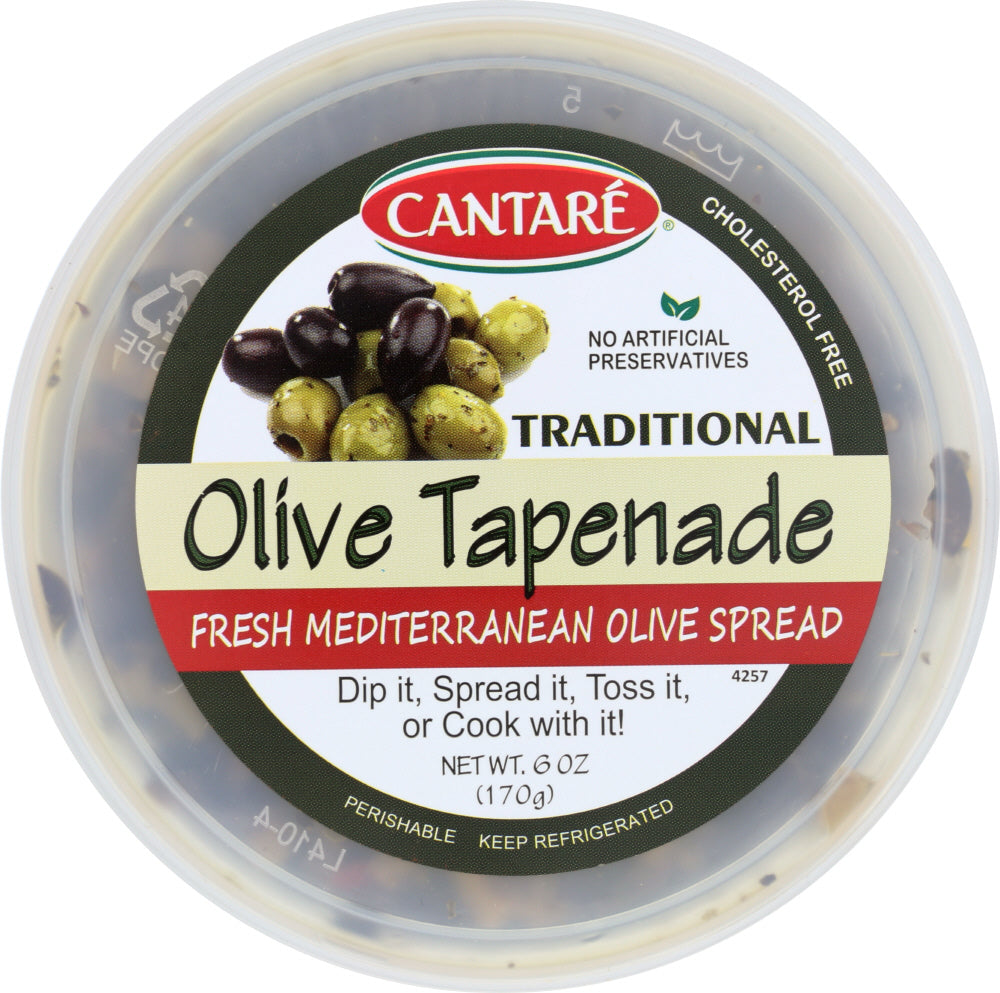 CANTARE: Traditional Olive Tapenade, 6 oz - Vending Business Solutions