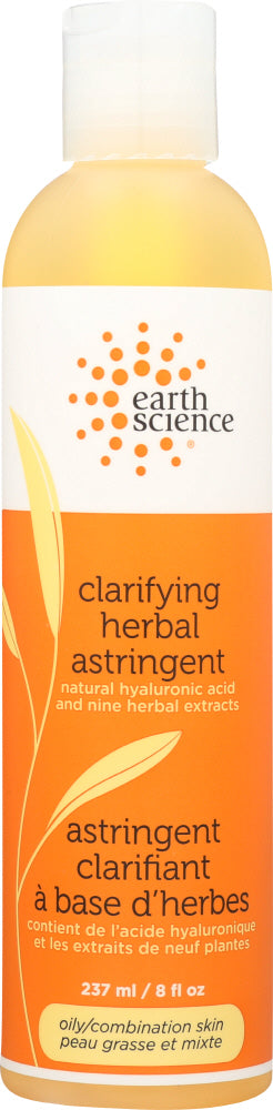 EARTH SCIENCE: Face Clarifying Herbal Astringent, 8 oz - Vending Business Solutions