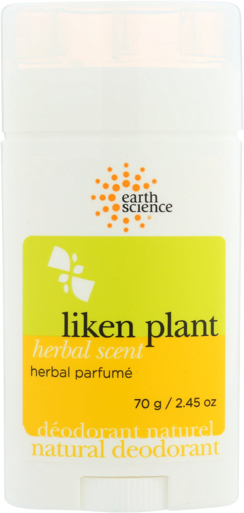 EARTH SCIENCE: Deodorant Liken Herbal, 2.45 oz - Vending Business Solutions