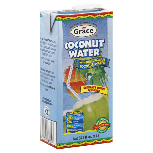 GRACE CARIBBEAN: Natural Coconut Water, 1 lt - Vending Business Solutions